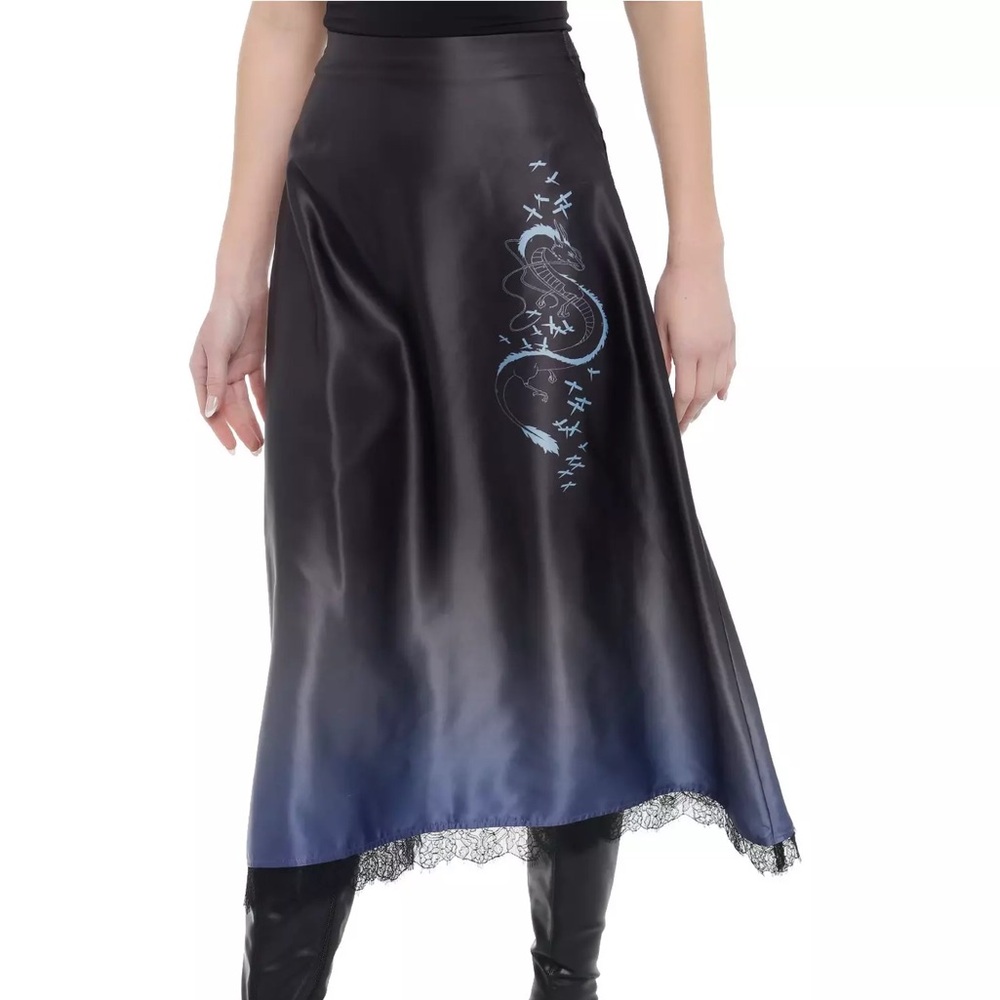 Studio Ghibli Spirited Away‎ Haku Midi Slip Skirt Hot Topic